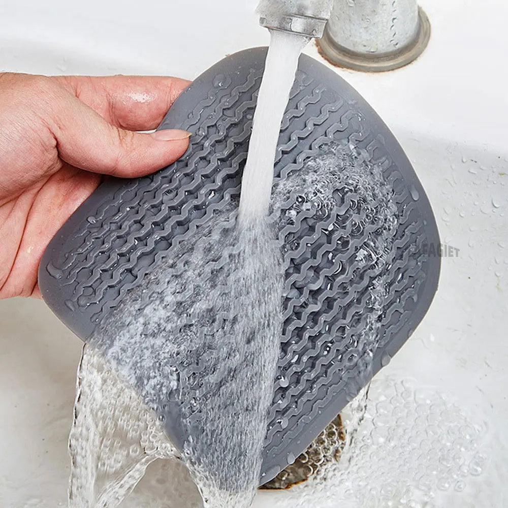 Silikon Abflusssieb Haarstopper für Bad Dusche Küche Waschbecken Bodenablauf