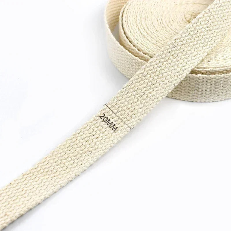 Vielseitiges Canvas Gurtband für Taschen Kleidung DIY Nähzubehör