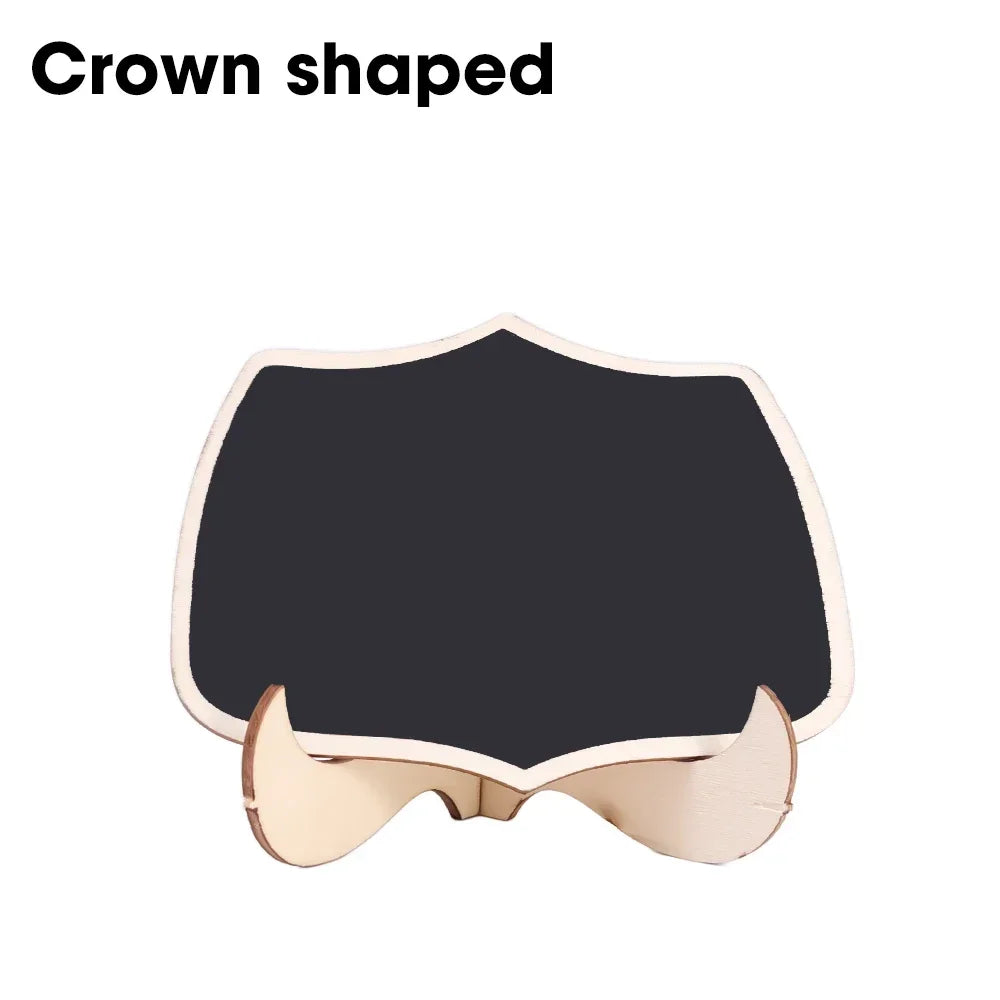 Dekorative Holz Mini Tafel für Nachrichten und besondere Anlässe