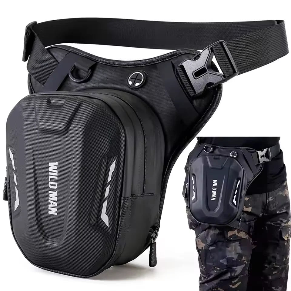 Wasserdichte Motorrad Beintasche Unisex – Outdoor Sport Taille Hüfttasche