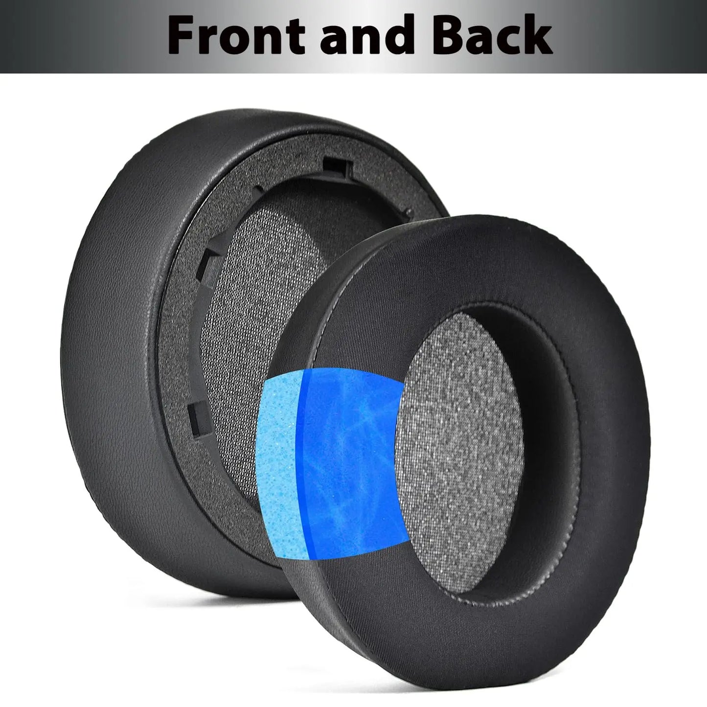 Kühlgel Ohrpolster Ersatz für Kopfhörer – Eisseide - Atmungsaktivität