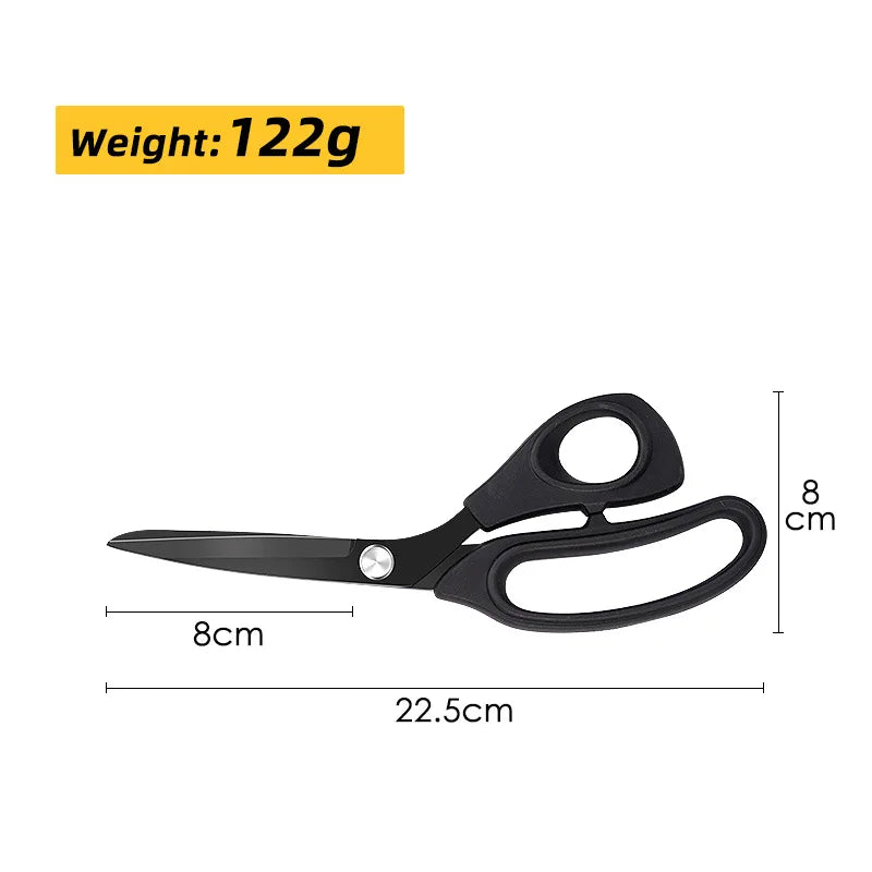 Schwarze Schneiderschere Edelstahl 5 9 10 Zoll Stoff Schneideschere
