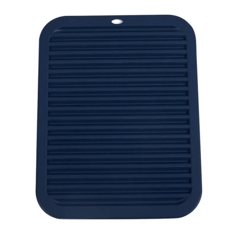 Kieselgel Ablaufpolster aus Bambus rutschfest Wärmeisolierung Küche