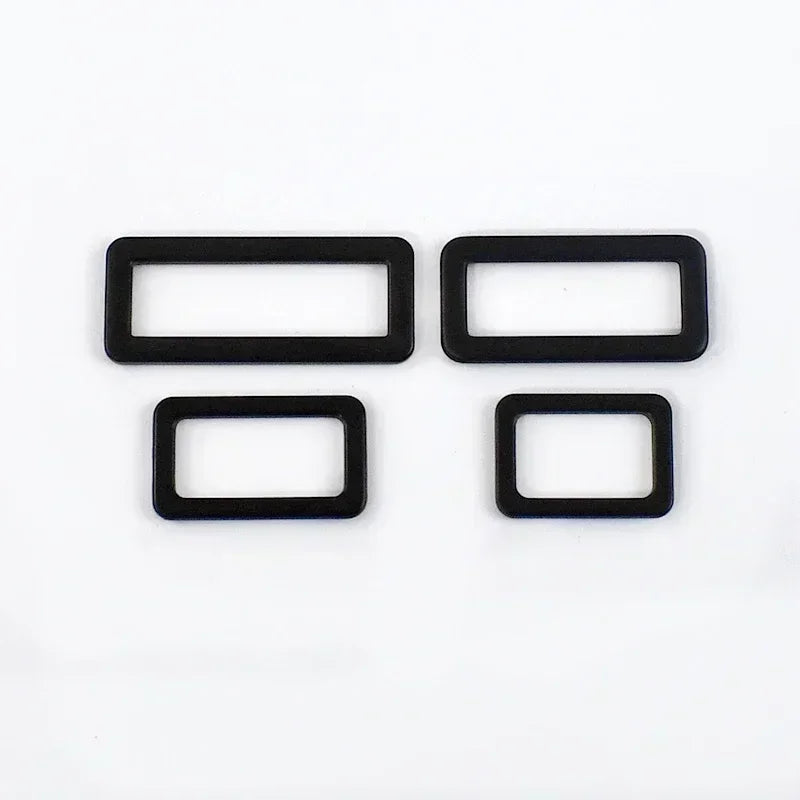 Metallschnallen 20-50 mm Set 5 oder 10 Stück Tri Glide Ring Gurtband Verschluss