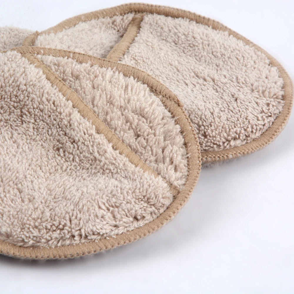 Weiche wiederverwendbare Mikrofaser Reinigungspads 8 cm