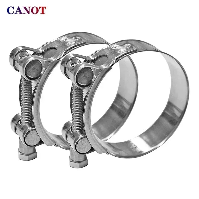 Leistungsstarke Edelstahl T-Bolt Schlauchschellen für robuste Abdichtung