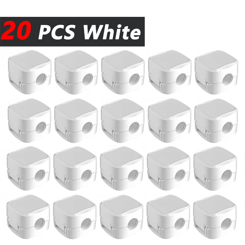 Starke Kabelklemmen Verstellbarer Kabelhalter Selbstklebender Organizer