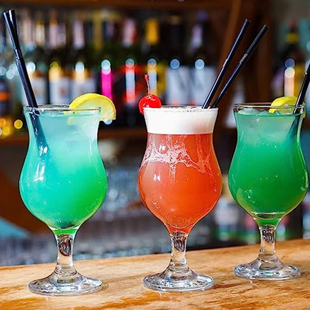 Mehrfarbige Trinkhalme 50 bis 3000 Stück für Bar und Party