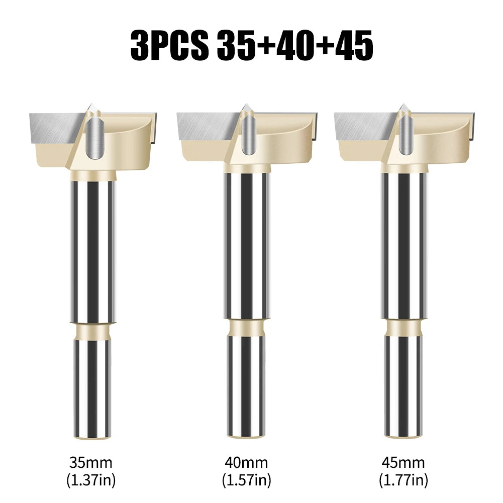 15-60mm Scharnierbohrer Forstner Bohrer Holz mit Wolframkarbid Spitze