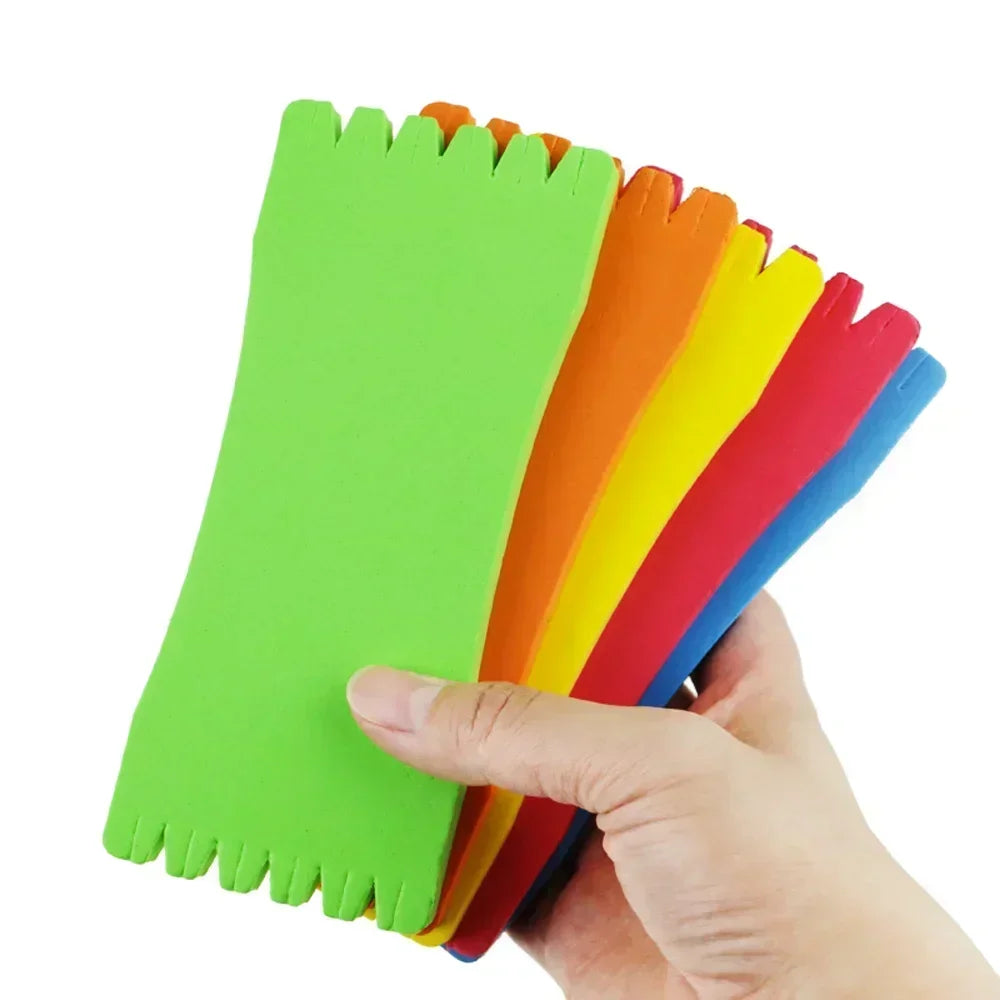 Praktische EVA Schaum Platte zur sicheren Aufwicklung von Angelschnur