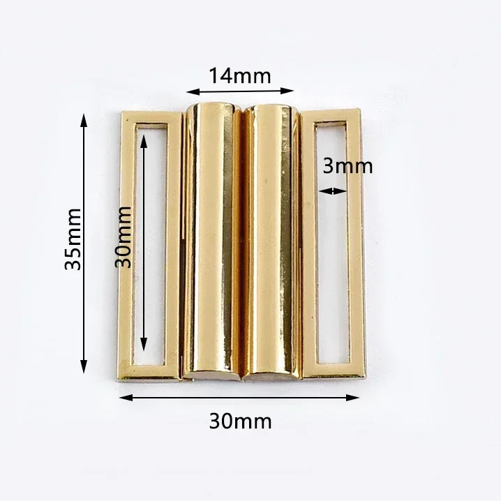 Dekorative Metall Gürtel und Taschen Schnallen für Mode & DIY