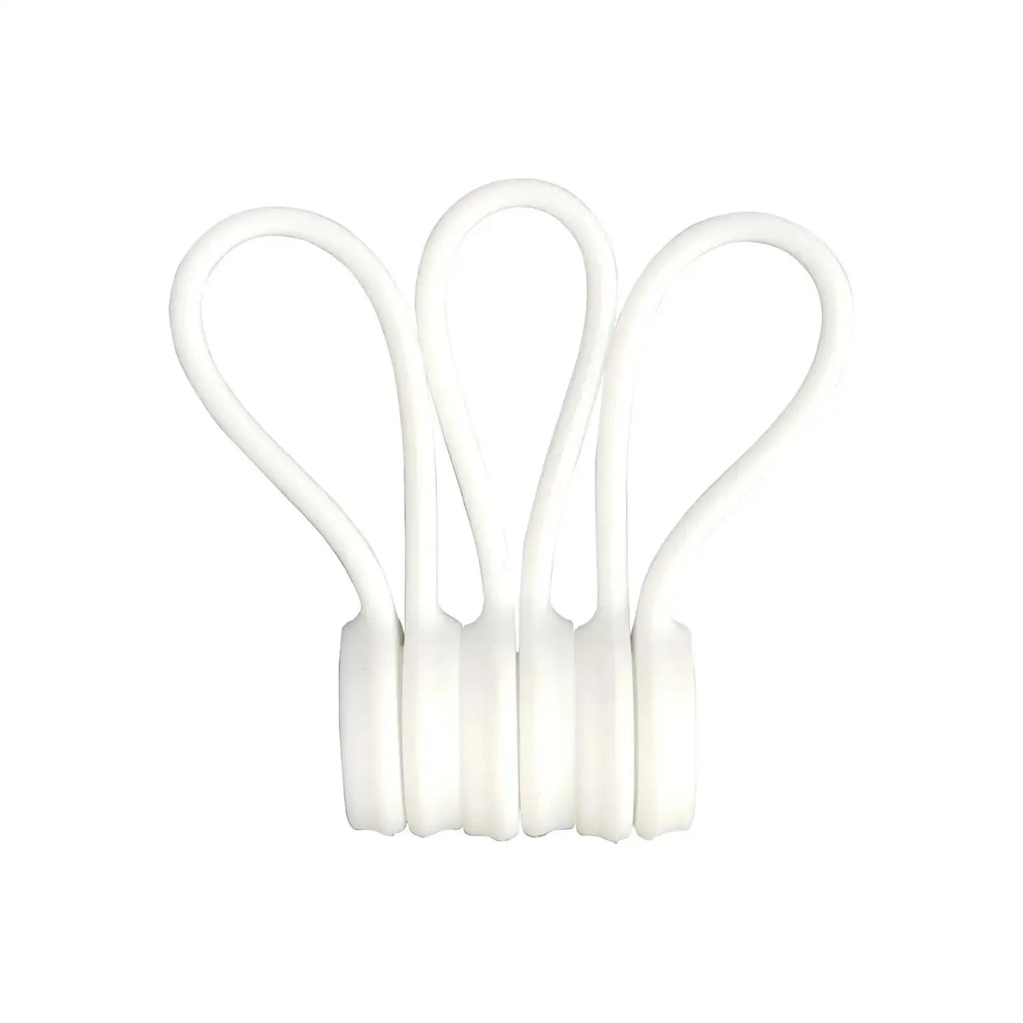10x Wiederverwendbare Magnetische Kabelbinder Silikon Kabel Organizer