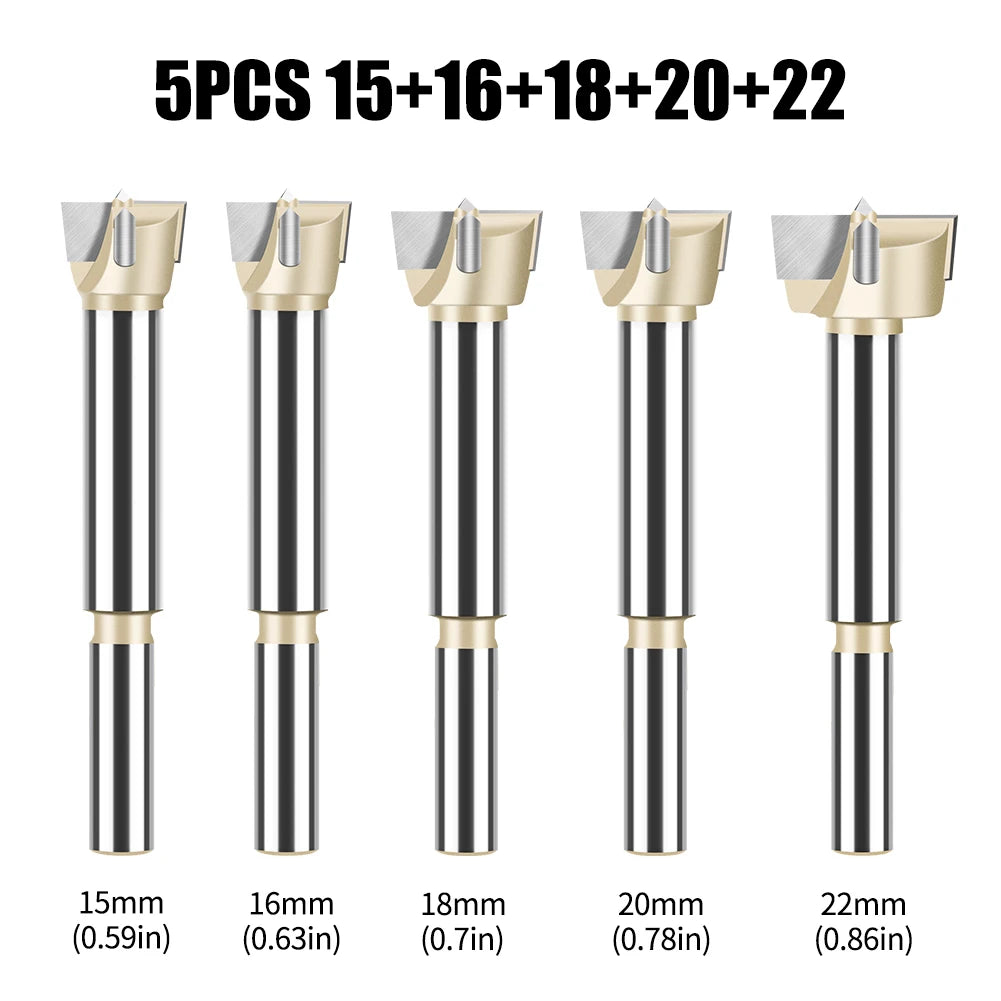 15-60mm Scharnierbohrer Forstner Bohrer Holz mit Wolframkarbid Spitze
