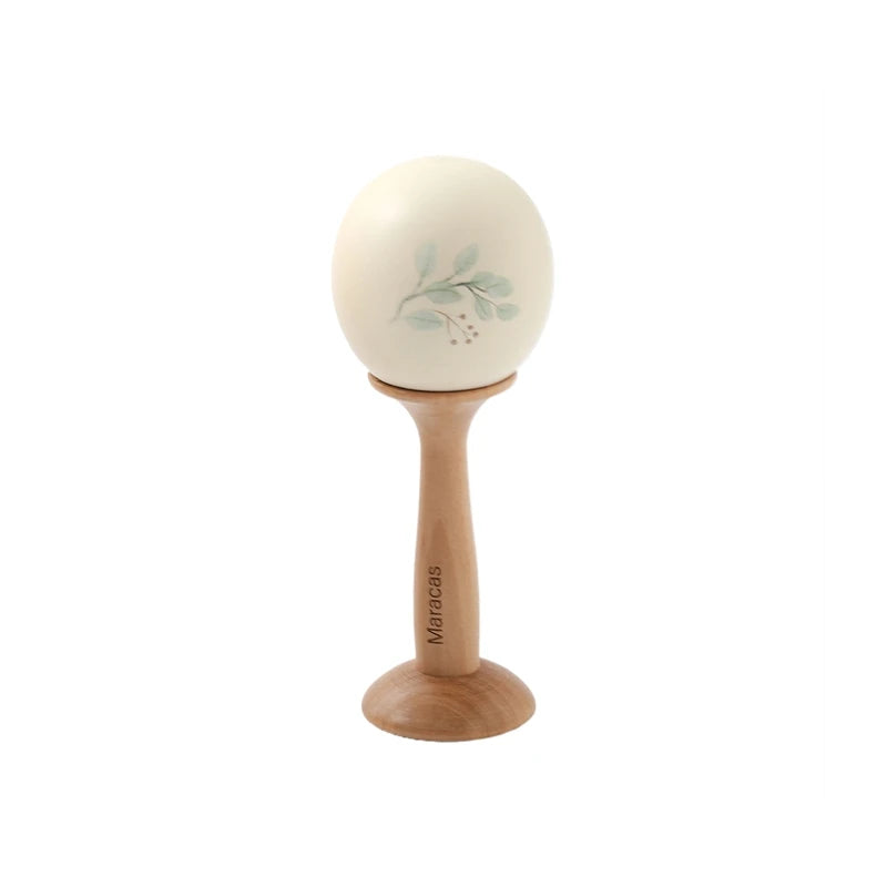 Montessori Holz Musikinstrumente für Babys Lernspielzeug Xylophon Rassel Trommel