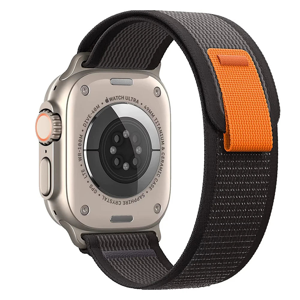 Robustes Nylon Armband für Apple Watch Ultra und alle Serien