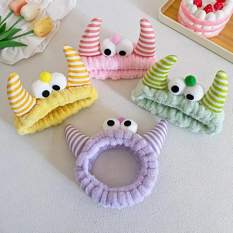 YHJ Monster Haarband für Frauen – Niedliches Design aus Baumwolle
