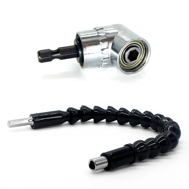 105-Grad Winkel Schraubendreher mit verstellbaren Bits und Adapter-Yabubest - Home & More