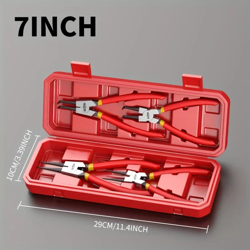 Robuste Multifunktions-Sicherungsringzange Innen und Außen