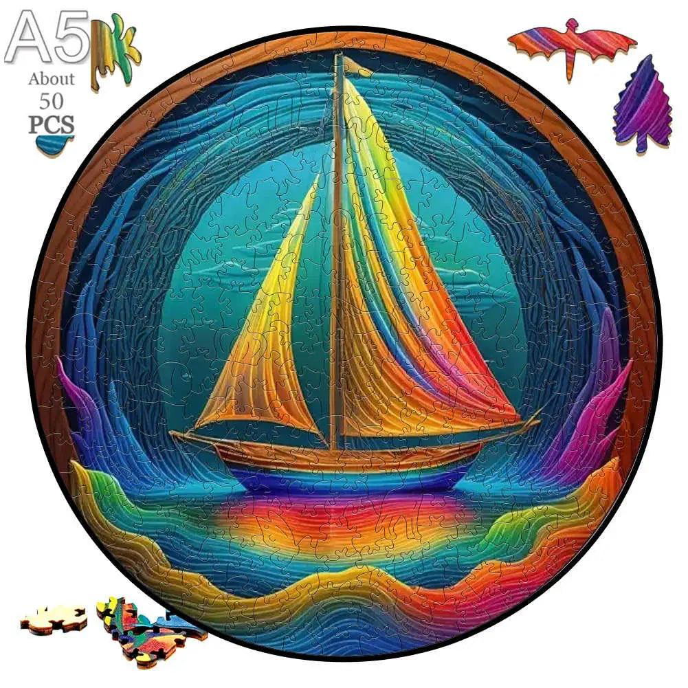 Fesselndes 3D Holzpuzzle Tier für Erwachsene und Kinder