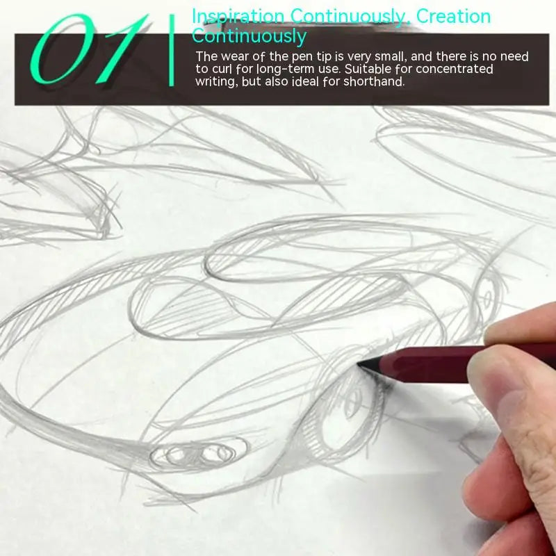 Magischer Metal Stift ohne Tinte unbegrenztes Schreiben Malzubehör