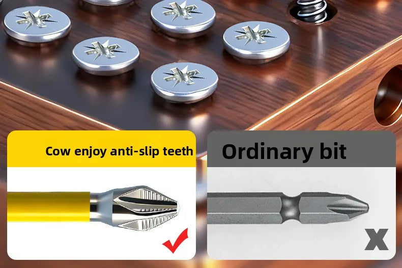 2-teiliges magnetisches Schraubendreher-Bit Set PH2 1/4 Zoll Hex Schaft-Yabubest - Home & More