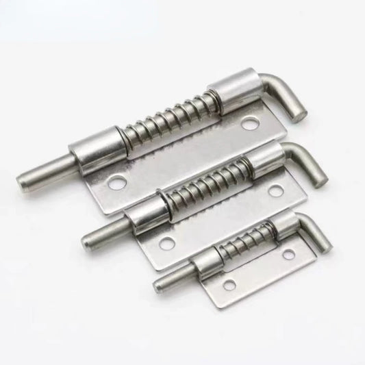 Langer Edelstahl Türschloss Riegel Schiebeverschluss mit Feder 15cm