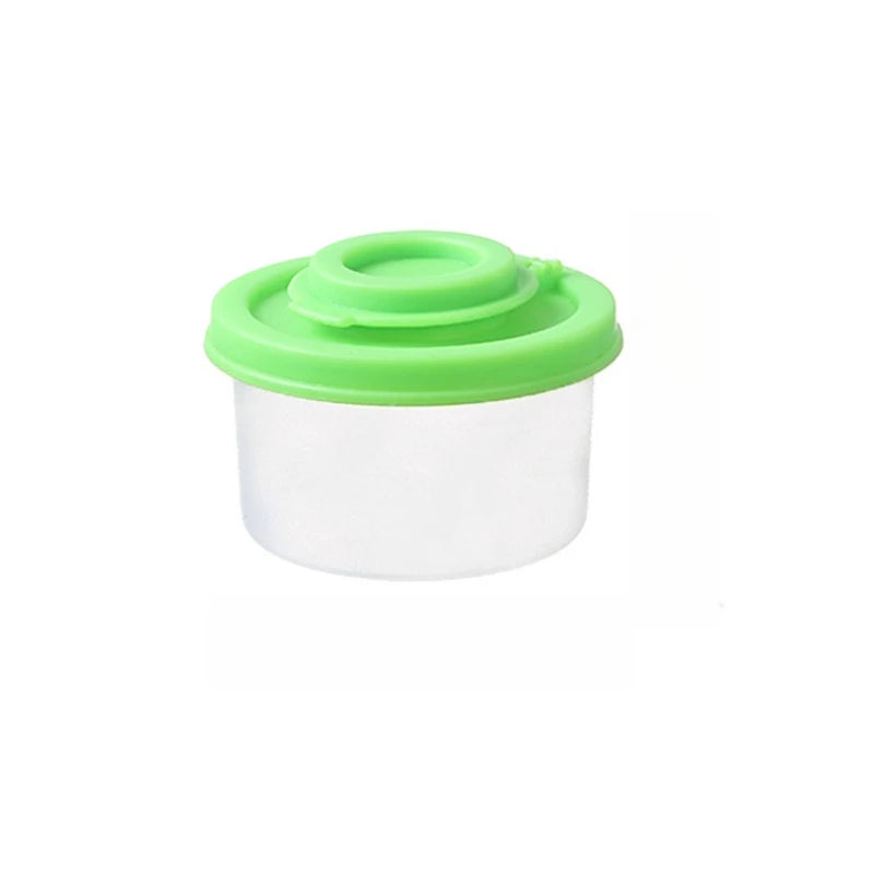 4-teiliges Mini Gewürzglas Set 50ml staubdicht Insekten-proof für Küche