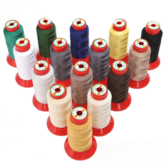 UV-beständiges 250D/3-Nähgarn aus Polyester mit hoher Zähigkeit, 0,2 mm Dicke, schweres Stoff-Leinwand-Lederschuhe, 500 Meter - Yabubest - Home & More