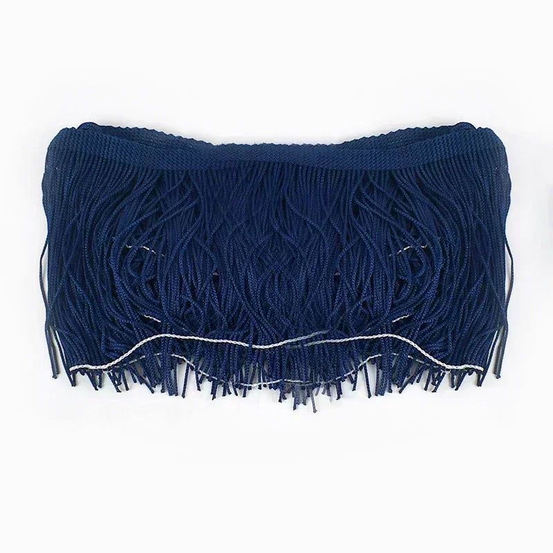 Dekorative Quastenfransen für Kleidung und Heimtextilien zum Nähen