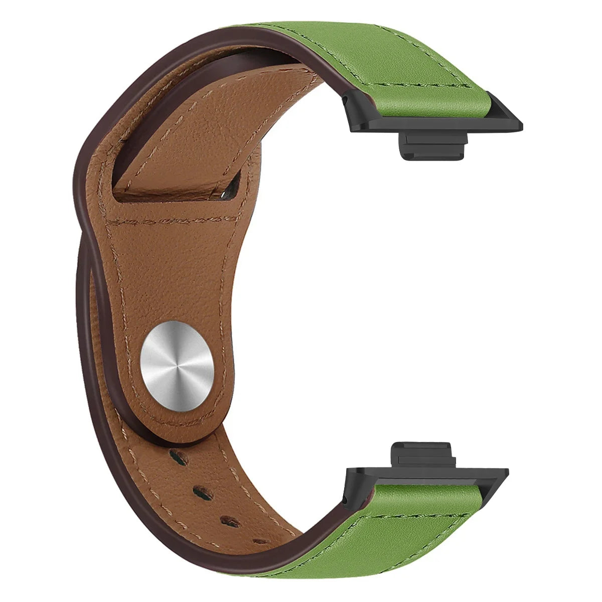 Elegantes Lederarmband für Smartwatch und Fitness Tracker-Yabubestshop