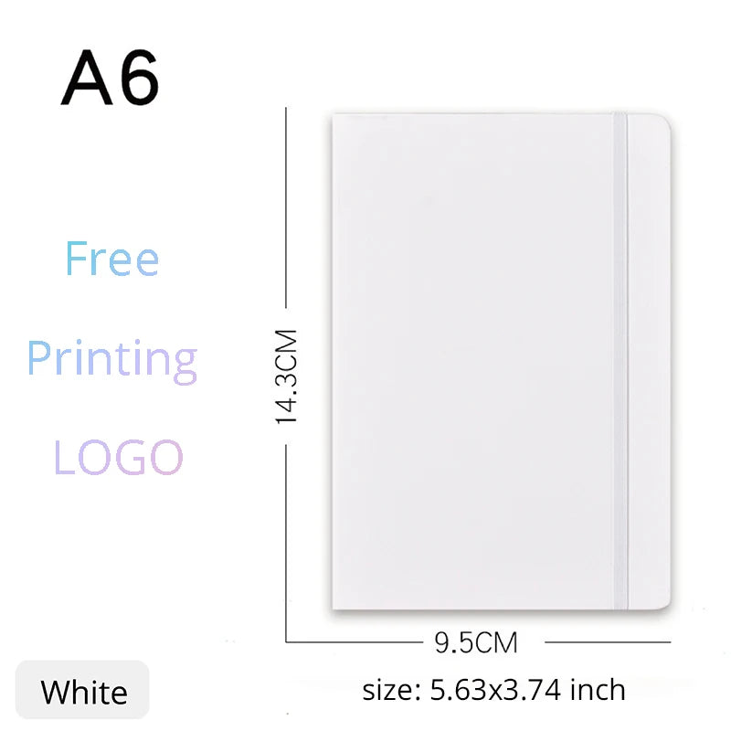 Notizbuch A5/A6 PU-Leder mit individuellem Logo – Tagebuch & Journal-Yabubest - Home & More