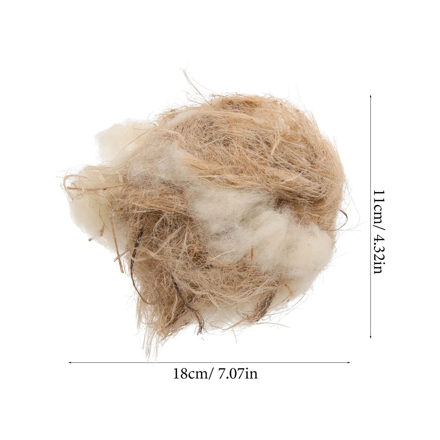 Vogelnestmaterial aus Jute für sichere Nester von Vögeln