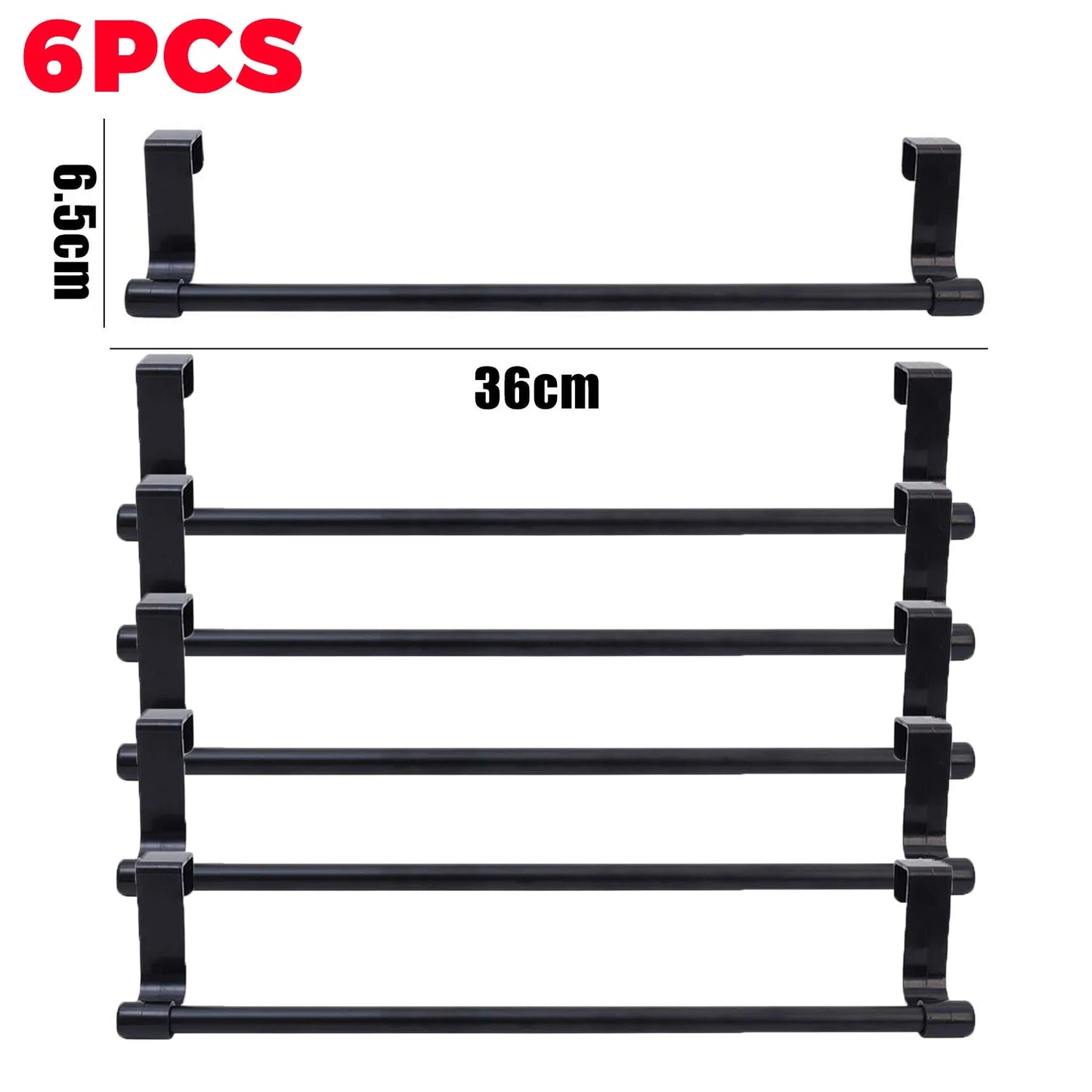 Edelstahl Tür Handtuchhalter für Küche Bad – Einzel oder 6er Set Aufhänger