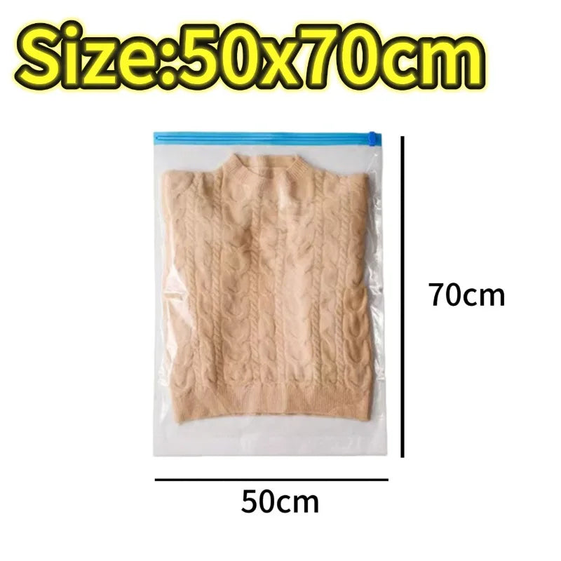 Vakuumbeutel Kompressionsbeutel zur platzsparenden Kleidung Aufbewahrung