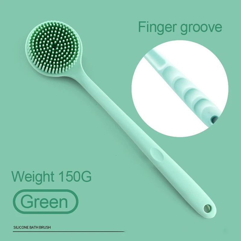 Silikon Duschbürste für Körperreinigung und wohltuende Massage