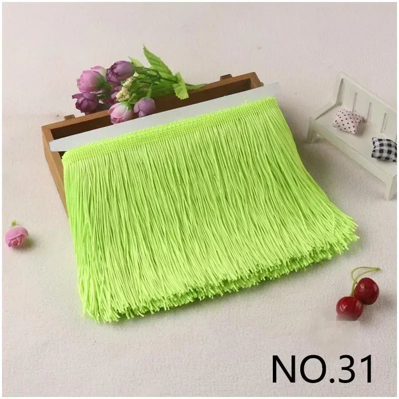 Dekorative Quastenfransen für Kleidung und Heimtextilien zum Nähen