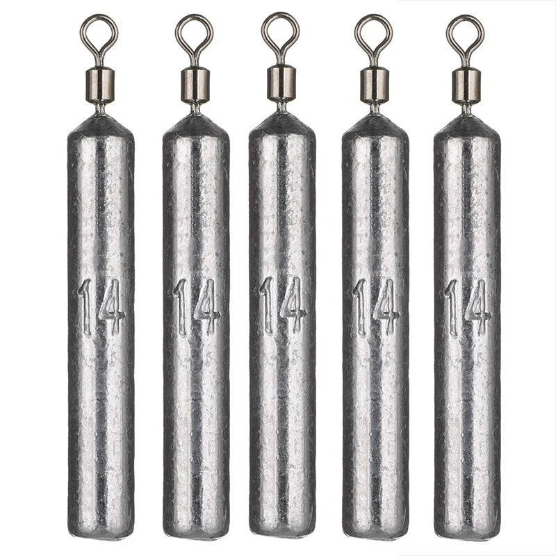 5er Set Angelgewichte Tropfen Sinker 3,5g bis 20g für Karpfen Angeln