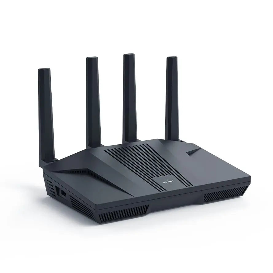 GL.iNet Flint 2 (GL-MT6000) Router mit 8-Stream Wi-Fi 6 für Zuhause