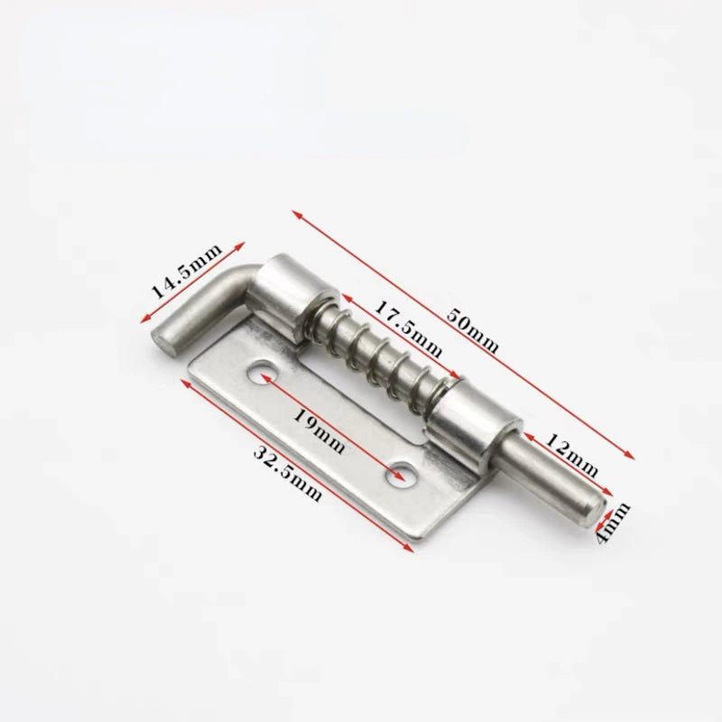 Langer Edelstahl Türschloss Riegel Schiebeverschluss mit Feder 15cm
