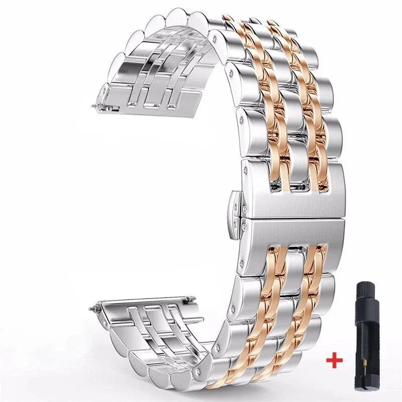 Milanese Metall Armband 18mm 20mm 22mm für viele Uhren – Stil und Komfort