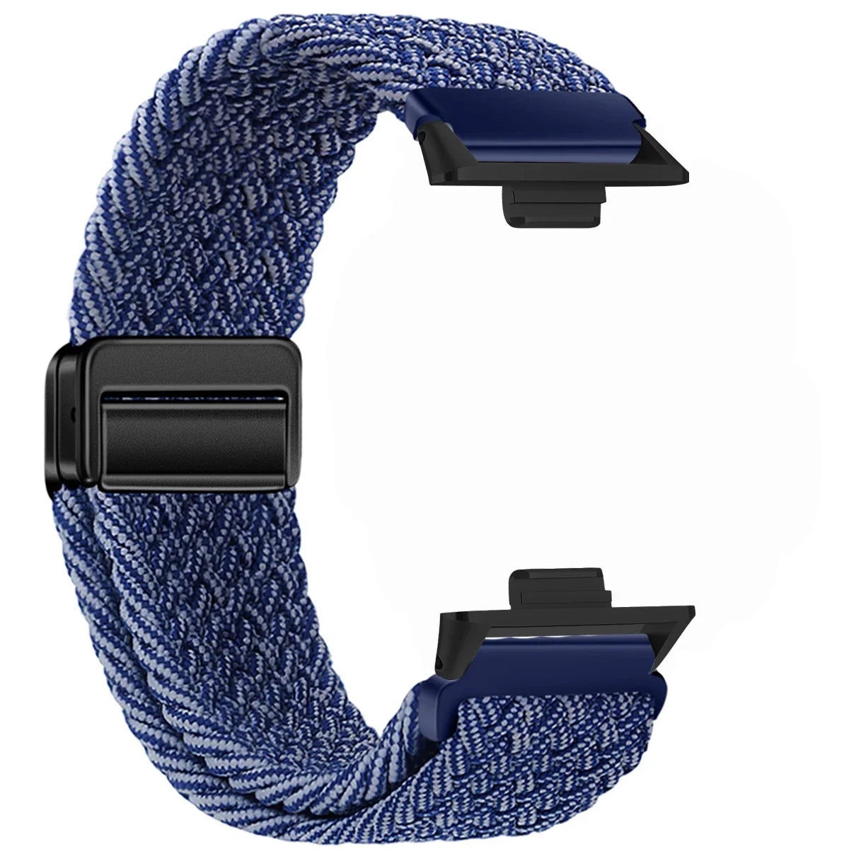 Verstellbares Nylon-Schlaufenarmband mit Magnetverschluss für Sportuhren
