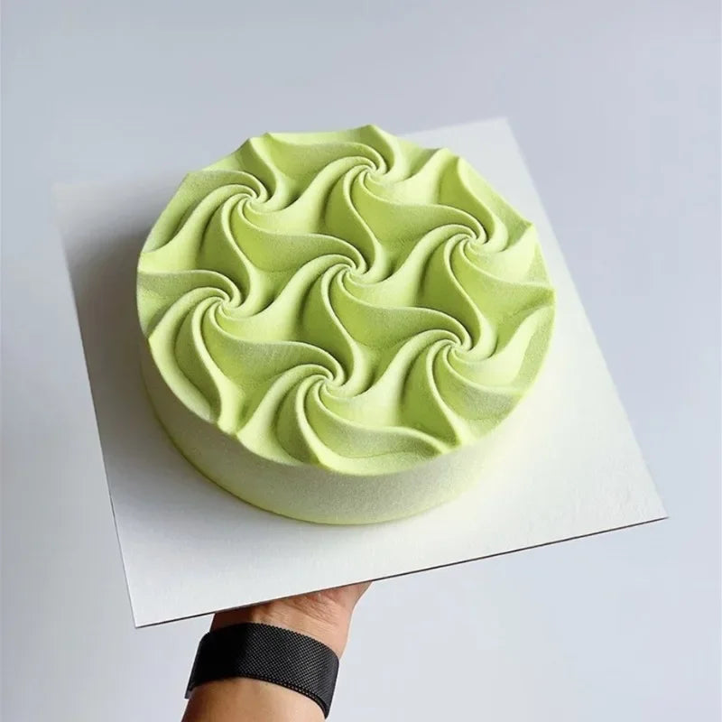 Runde Silikonform für Mousse Kuchen Desserts und Backwaren