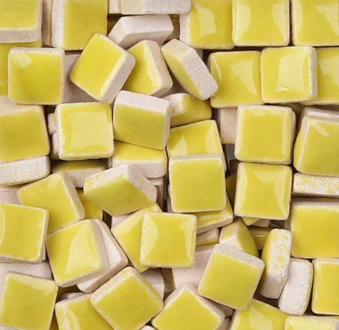 100g Keramik Mosaikfliesen Bastelset – Bunte DIY Wanddekoration