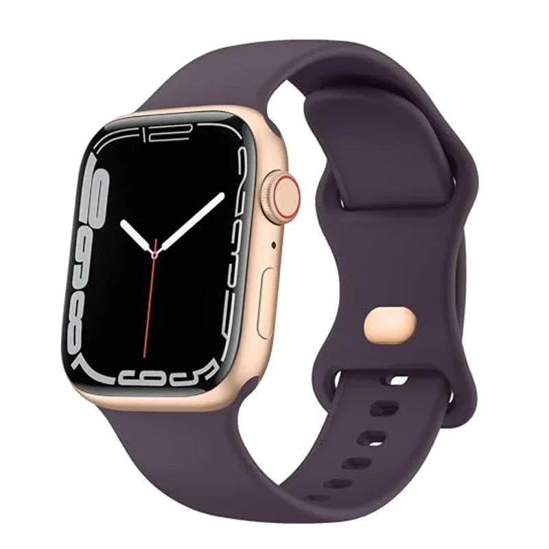 Weiches Silikonarmband für Smartwatches mit vielseitiger Größenkompatibilität