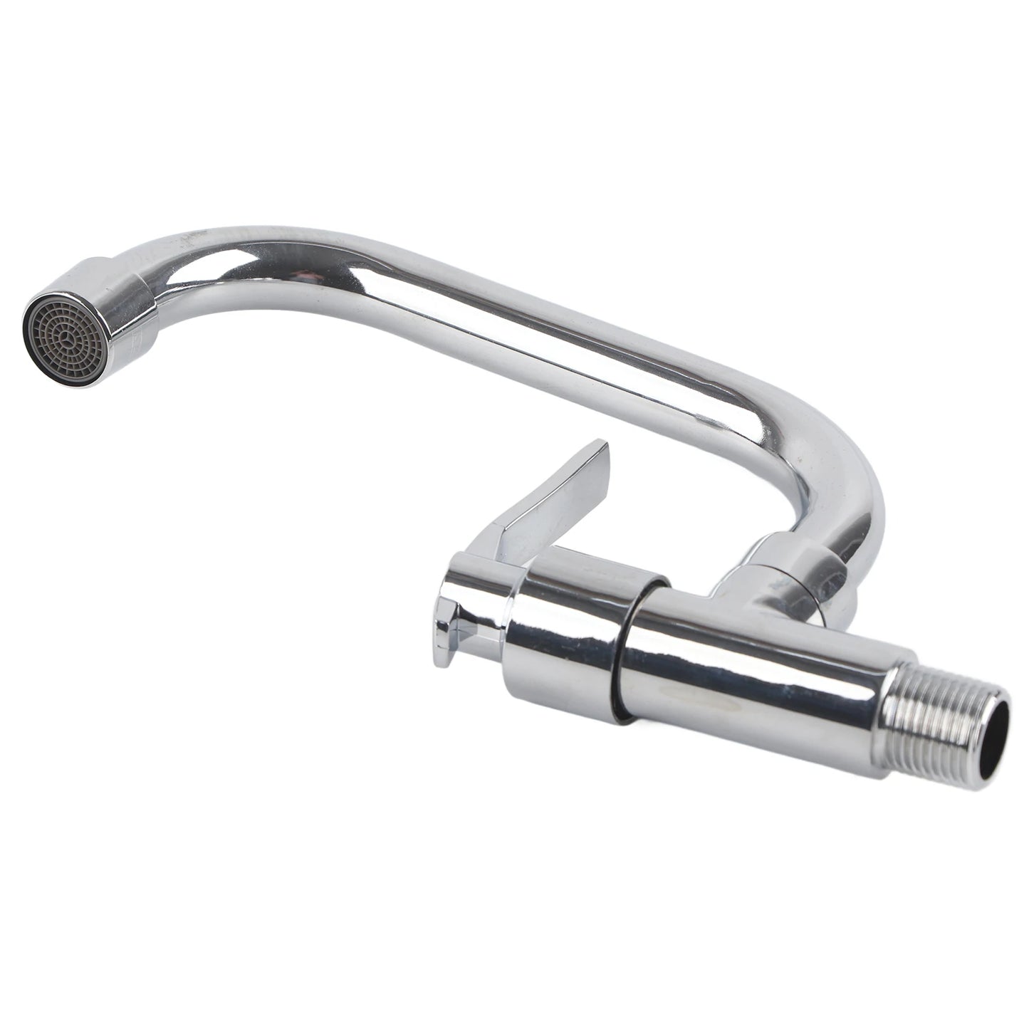 G12 Zoll wandmontierter einzelner Kaltwasserhahn aus Edelstahl für Küche