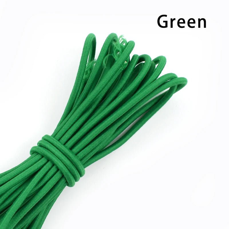 Flexibles 4mm Gummiband für DIY Kleidung, Haarbänder, Nähen