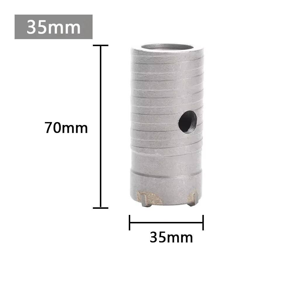 SDS-plus Betonlochbohrer 30-150mm Mauerwerk Zement Wand Lochsäge Hammer