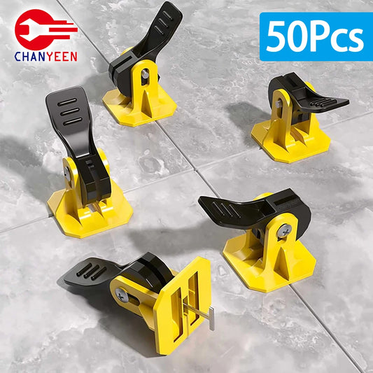 50er Set Nivelliersystem Clips für präzise Fliesenverlegung