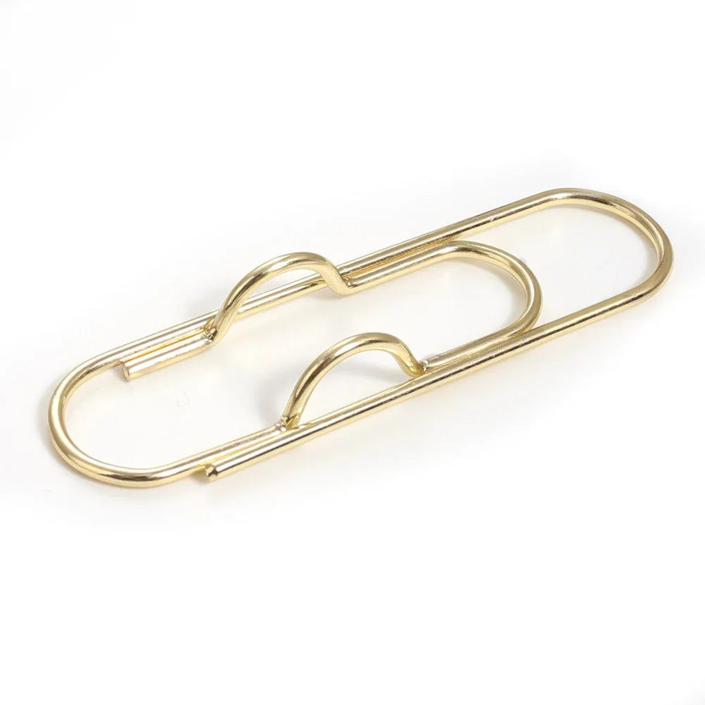Multifunktionale Metall Büroklammern Stift Halter Clips für Notizbücher