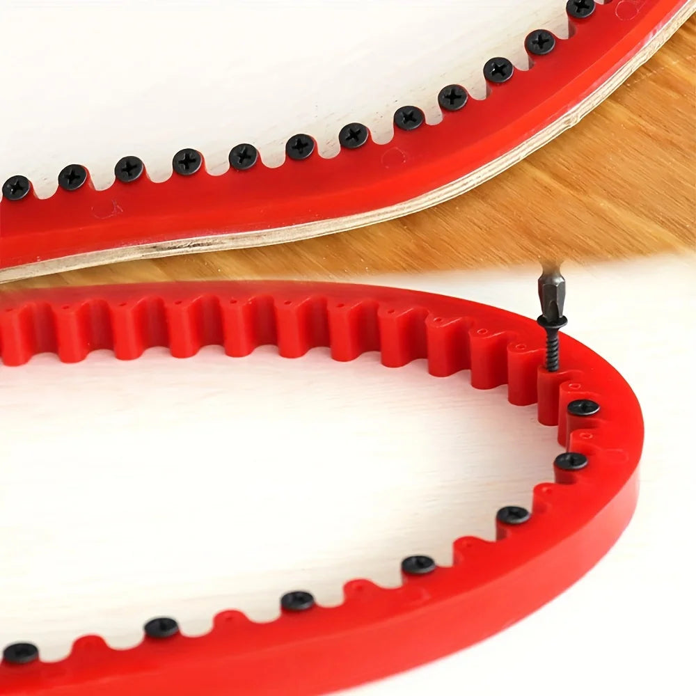 Flexible Kurven-Schablone für Holzbearbeitung Fräsen - Profiling Trimmer